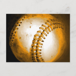 Baseball Artwork Vykort