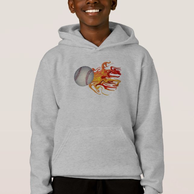 Baseball avfyrar på t shirt (Framsida)