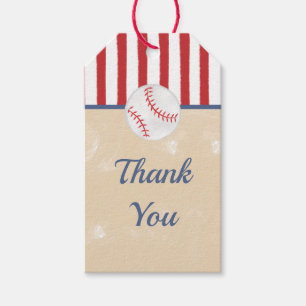 Baseball Baby Shower eller Birthday Gift Märkre, C Presentetikett