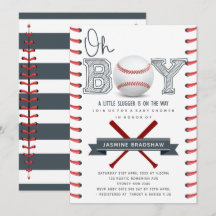 Baseball Baby Shower Oh Boy