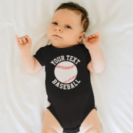 Baseball Baby Team Namn, Player Namn och nummer T Shirt