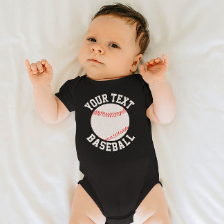Baseball Baby Team Namn, Player Namn och nummer T Shirt