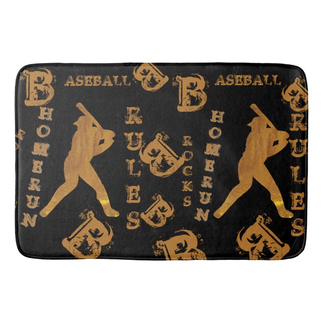 Baseball Badrumsmatta (Framsidan)