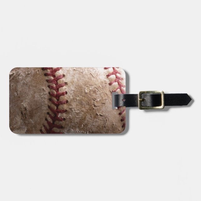 Baseball Bagagebricka (Horisontell Framsida)