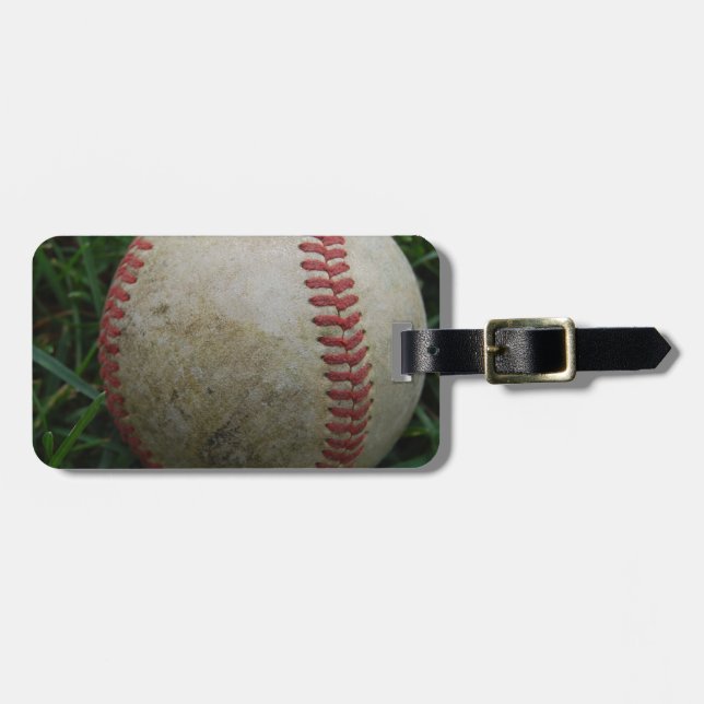 Baseball Bagagebricka (Horisontell Framsida)