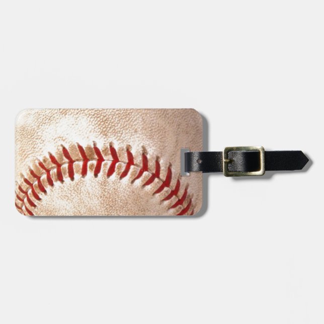 Baseball Bagagebricka (Horisontell Framsida)
