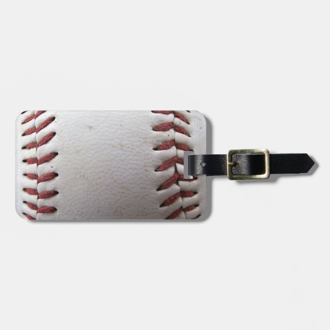 Baseball Bagagebricka (Horisontell Framsida)