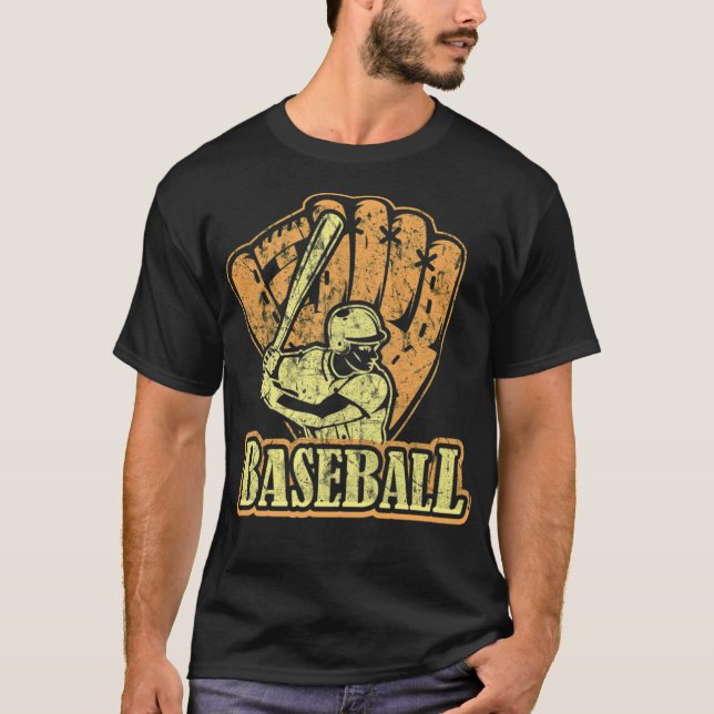 Baseball baseball kläder amrican t shirt (Framsida)