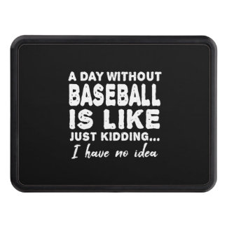 Baseball Baseball Player Pitcher som säger "Gift" Dragkroksskydd