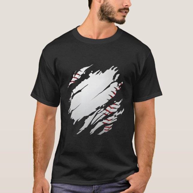 Baseball Baseball T Shirt (Framsida)
