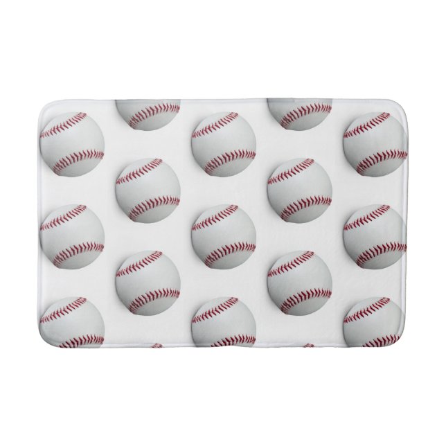 Baseball bath mat badrumsmatta (Framsidan)