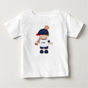 Baseball Batter Boy Sports Athletics Games Tee