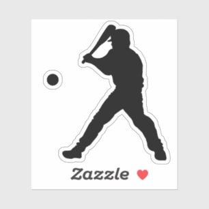Baseball Batter Klistermärken
