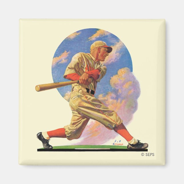 Baseball Batter Magnet (Framsidan)