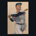 Baseball Batter Poster<br><div class="desc">Aiming for the fences = chasing his dreams.</div>