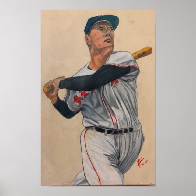Baseball Batter Poster (Framsidan)