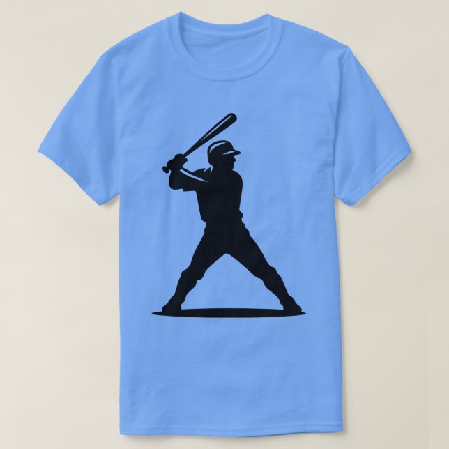 Baseball Batter T Shirt (Design framsida)