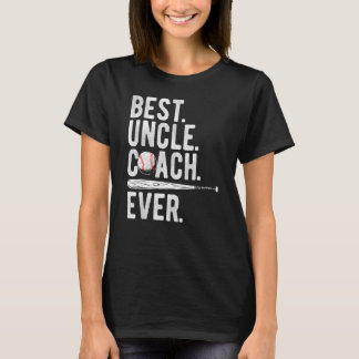 Baseball Best Farbror Coach Aldrig Proud Pappa Tjo T Shirt