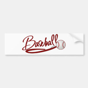Baseball Bildekal
