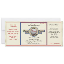 Baseball Birthday Fält Pass