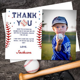 Baseball Birthday Photo - tackkort Tack Kort