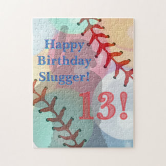 Baseball Birthday  Pussel