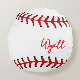 Baseball Birthday  Rund Kudde