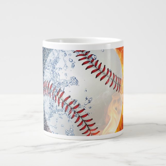 Baseball boll jumbo mugg (Framsidan)
