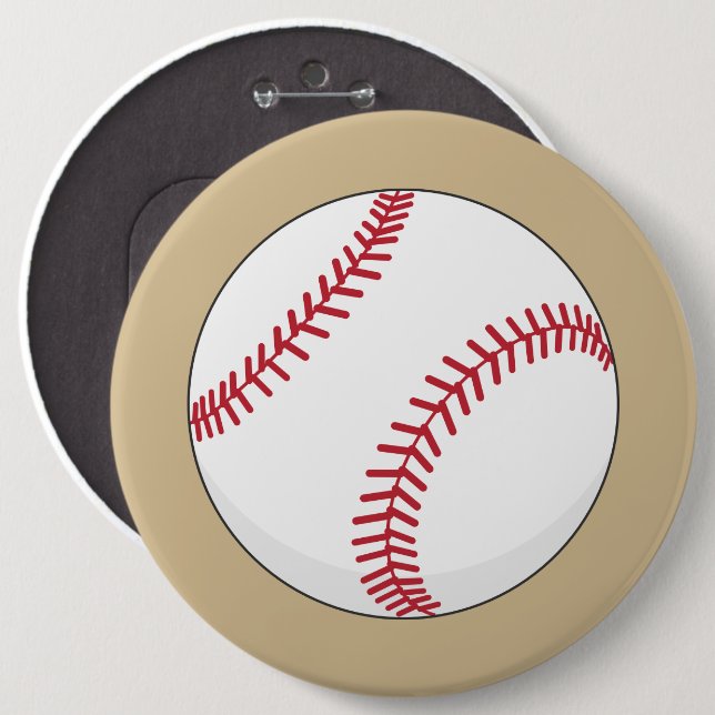 Baseball Boll Knapp (Framsida & baksida)