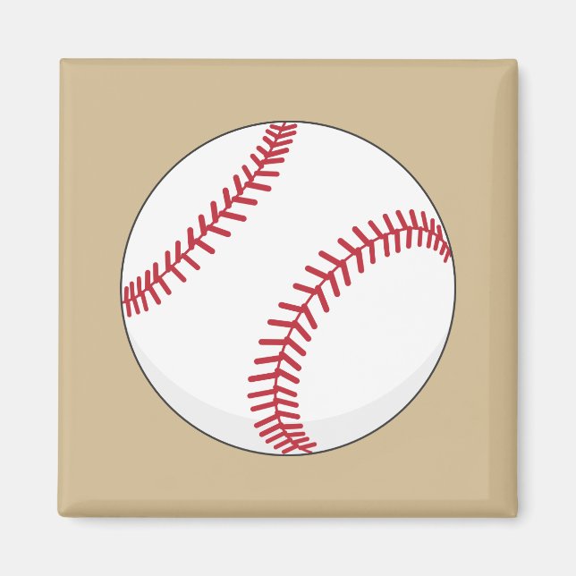 Baseball Boll Magnet (Framsidan)
