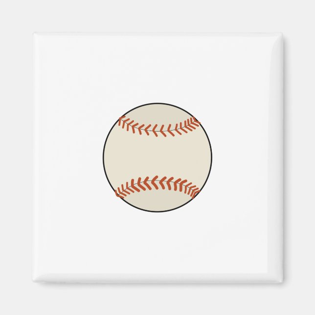 Baseball Boll Magnet (Framsidan)
