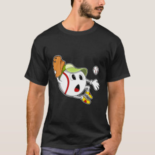 Baseball boll med baskiska handskar och karta t shirt