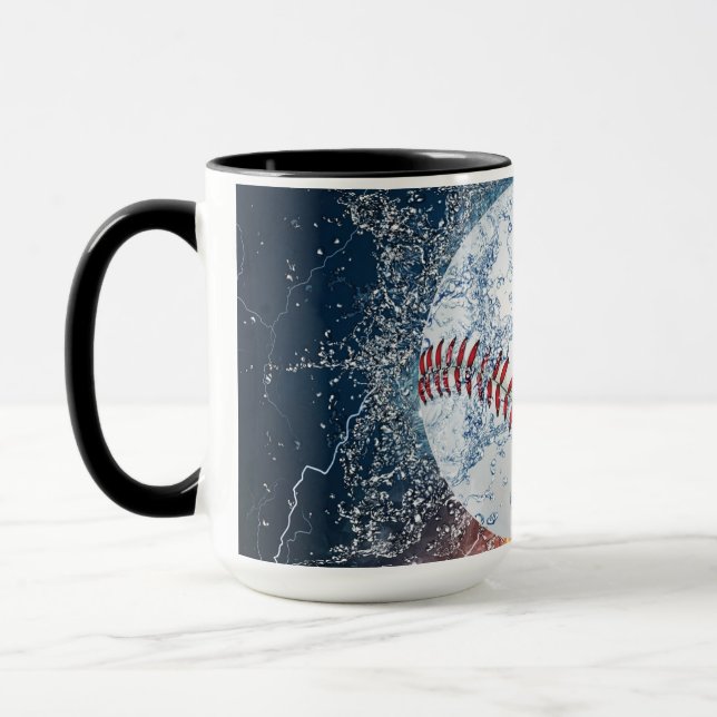 Baseball boll mugg (Vänster)