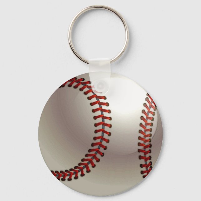 Baseball Boll Nyckelring (Framsida)
