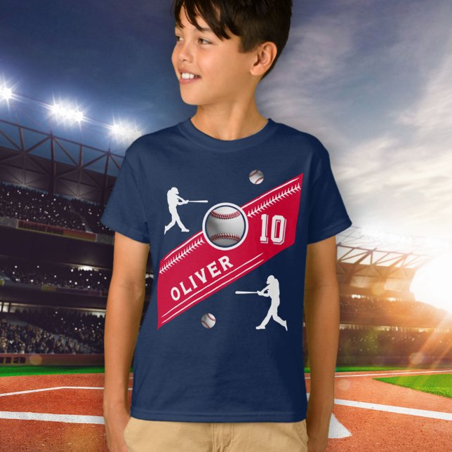 Baseball Boll Player ThLED Födelsedagsfest T Shirt (Skapare uppladdad)