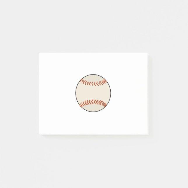 Baseball Boll Post-it Block (Framsida)