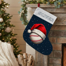 Baseball Boll Red Santa Hat Namn