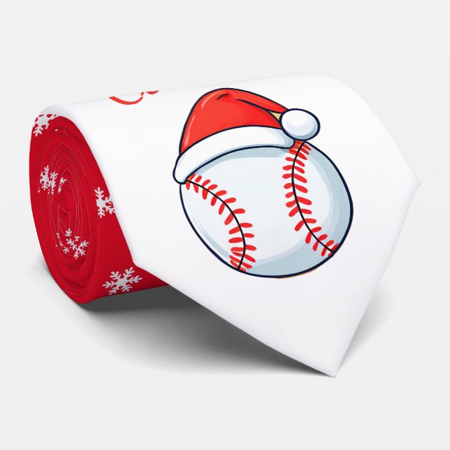 Baseball Boll Santa Hat Coach jul Slips (Rullad)