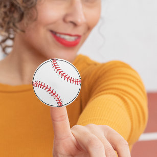 Baseball Boll Stickers Runt Klistermärke
