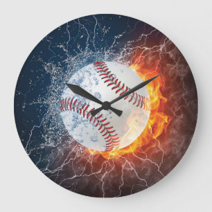 Baseball boll stor klocka