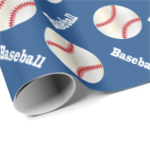 Baseball Bollar DIY Background Färg Presentpapper