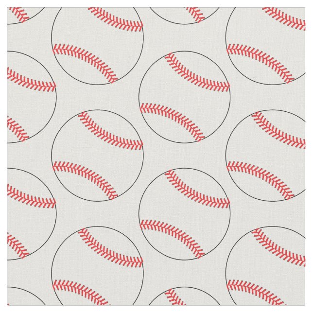 Baseball Bollar Sports Tyg (Närbild)
