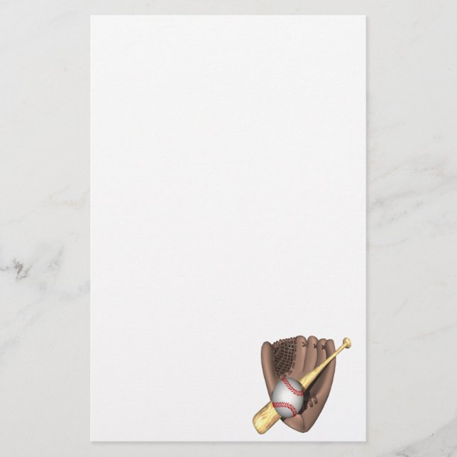 Baseball Brevpapper (Framsida)