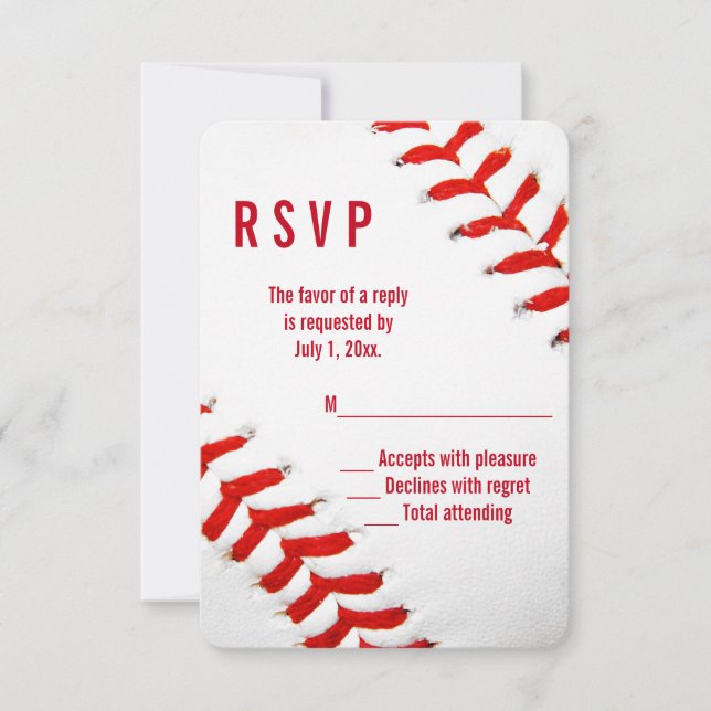 Baseball Bröllop OSA (Framsida)