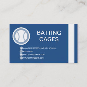 BASEBALL bubblar Visitkort