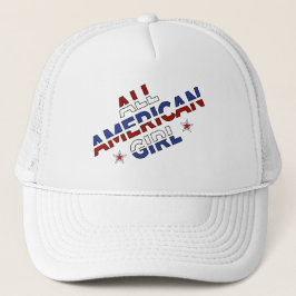 Baseball Cap: All American Girl Keps