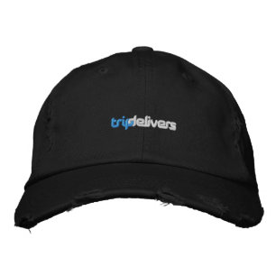 Baseball Cap Black Embroied Hat Broderad Keps