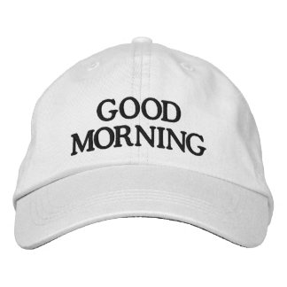 Baseball Cap - Bra Morgon Broderad Keps