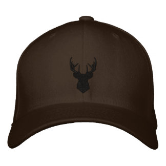 Baseball Cap Deer "Hunter" / Baseball Kappe Hirsch Broderad Keps