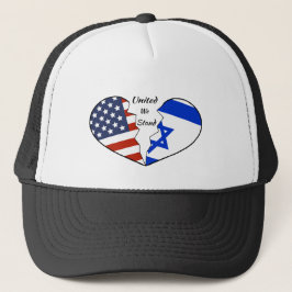 Baseball Cap: Israel United we stand Keps